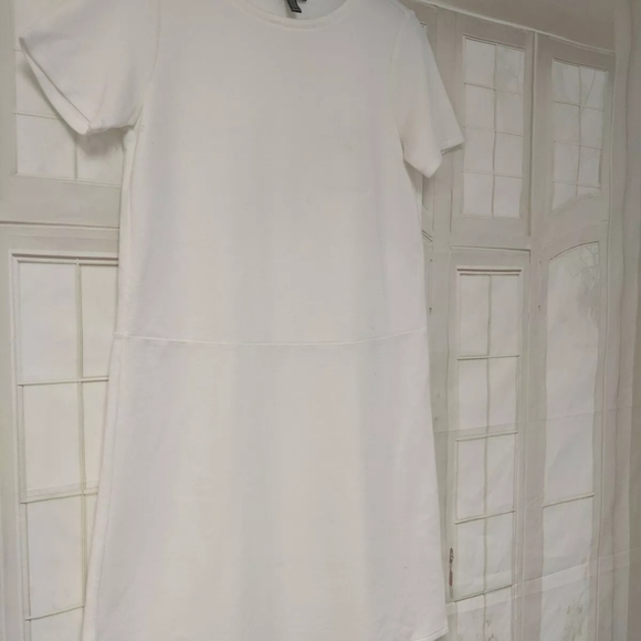 Eileen Fisher TShirt Casual White Stretc Ponte XXS - Picture 7 of 7